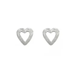 Discount Open Heart Post Earrings Earrings