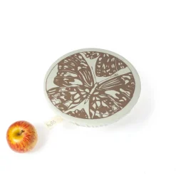 Fashion Organic Cotton Dish Cover – Medium Butterflies Tabletop