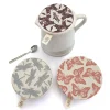 Clearance Organic Cotton Dish Covers – Small Set of 3 Butterflies Tabletop