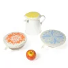 New Organic Cotton Dish Covers – Small Set of 3 Aloe Tabletop