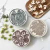Hot Organic Cotton Dish Covers – Small Set of 3 Mushroom Tabletop