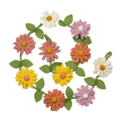 Sale Pastel Daisy Garland Garlands | Felt Flowers