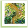 Best Path Through the Irises Monet Quilling Card Famous Painting Cards | Bird & Flower Cards