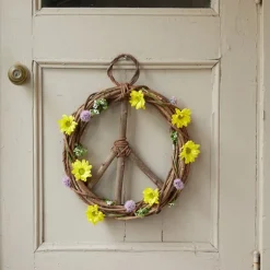 Hot Peace Wreath Wall Decor