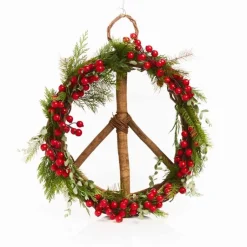 Hot Peace Wreath Wall Decor