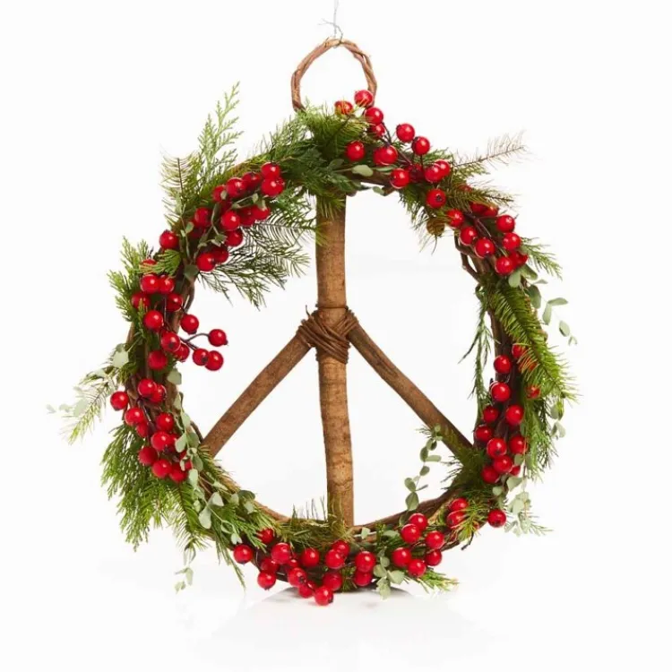 Hot Peace Wreath Wall Decor