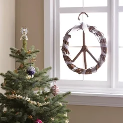 Hot Peace Wreath Wall Decor