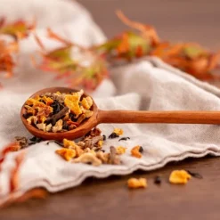 Online Pumpkin Spice Loose Leaf Tea Tin & Spoon Food
