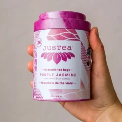 Discount Purple Jasmine Tea Bag Tin Food