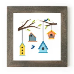 New Quilling Card Frame Dark Wood – 6” x 6” Photo Frames | Frame It!