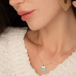 Outlet Refresh Necklace Aqua Fight Trafficking | Necklaces