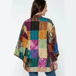 Fashion Reversible Kantha Silk Kimono Jacket Tops & Tunics | Jackets & Sweaters