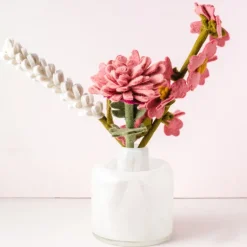 Online Rosy Glow Felt Flower Bouquet Felt Flowers