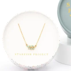 Best Rowen Leaf Necklace Mint Fight Trafficking | Necklaces