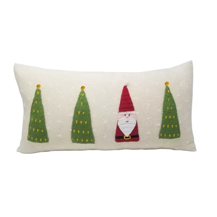 Clearance Santa Forest Pillow 10″ x 20″ Pillows