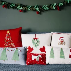 Clearance Santa Forest Pillow 10″ x 20″ Pillows