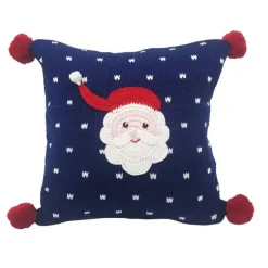 Clearance Santa Pillow Blue 10″ Pillows