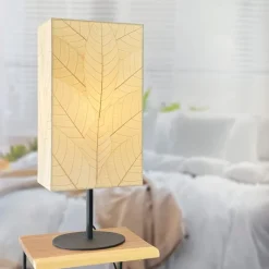 New Sequoia Table Leaf Lamp – Natural Leaf Lamps