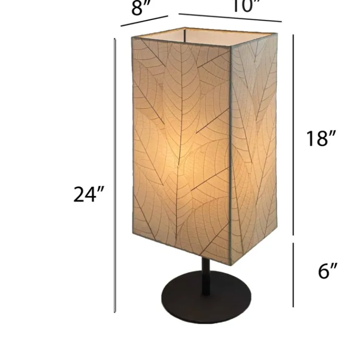 New Sequoia Table Leaf Lamp – Natural Leaf Lamps