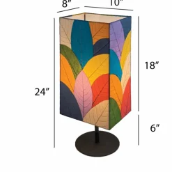 Hot Sequoia Table Leaf Lamp – Multi – preorder for est. ship 7/2025 Leaf Lamps