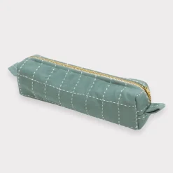Outlet Small Grid Toiletry Bag Spruce Bags