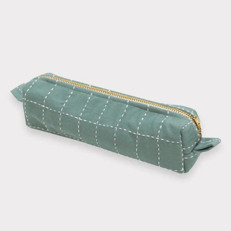 Outlet Small Grid Toiletry Bag Spruce Bags