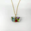 Fashion Small Half Moon Mother Daughter Necklace Necklaces