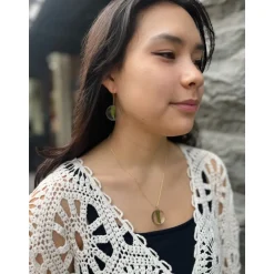Best Small Moon Fern Pendant Necklaces