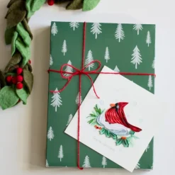 Online Snowy Cardinal Quilling Card Christmas Cards