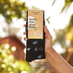 Discount Socks That Give Clean Water Drops Socks