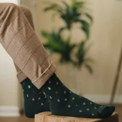 Sale Socks That Plant Trees Dark Green Socks