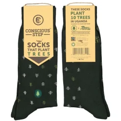 Sale Socks That Plant Trees Dark Green Socks