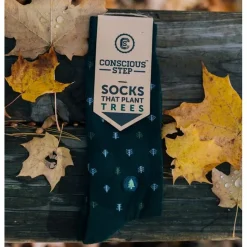 Sale Socks That Plant Trees Dark Green Socks