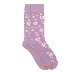 Best Socks That Plant Trees Lavender Daisies Socks