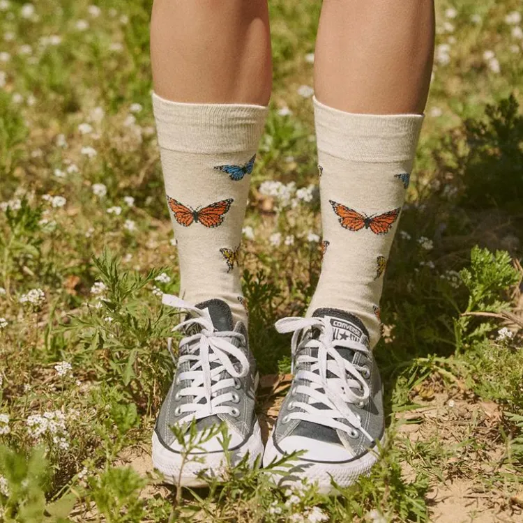Clearance Socks that Protect Butterflies Socks