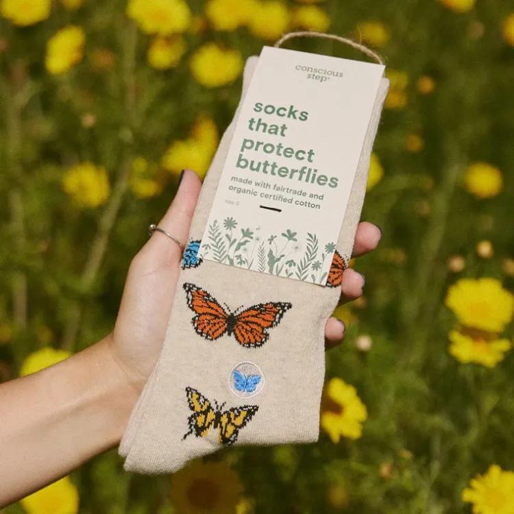Clearance Socks that Protect Butterflies Socks