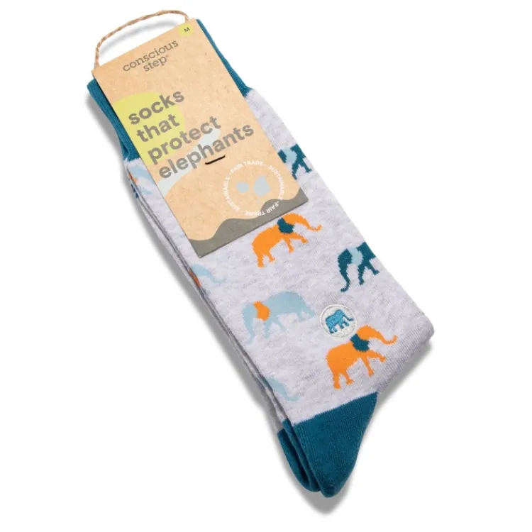 Fashion Socks That Protect Elephants Socks