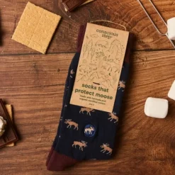 Online Socks that Protect Moose Socks