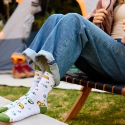 Discount Socks that Protect National Parks Green Campers Socks