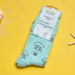 Hot Socks That Protect Oceans – Squidward Socks