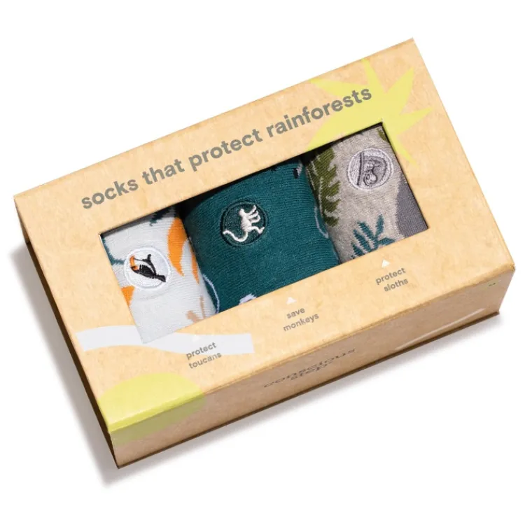 Outlet Socks That Protect Rainforests Boxed Set Socks