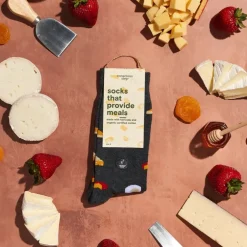 Clearance Socks That Provide Meals – Cheese Socks