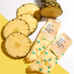 New Socks That Provide Meals – Pineapple Socks