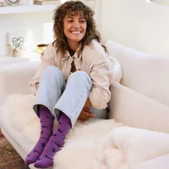 Best Socks That Save Cats Purple Socks