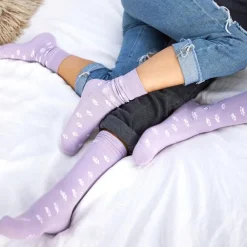Online Socks That Save Dogs Lavender Socks