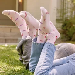 Hot Socks That Save LGBTQ Lives Pink Lips Socks