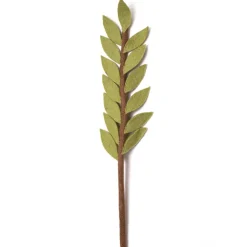 Outlet Soft Green Felt Olive Branch Felt Flowers