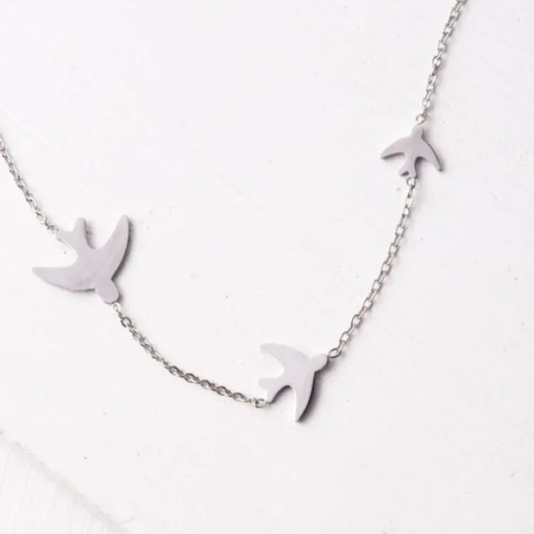 Best Sparrow Necklace Silver Fight Trafficking | Necklaces