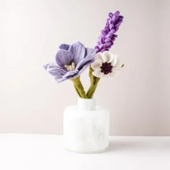 Online Spring Blossoms Felt Flower Bouquet Felt Flowers