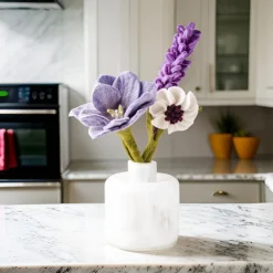 Online Spring Blossoms Felt Flower Bouquet Felt Flowers
